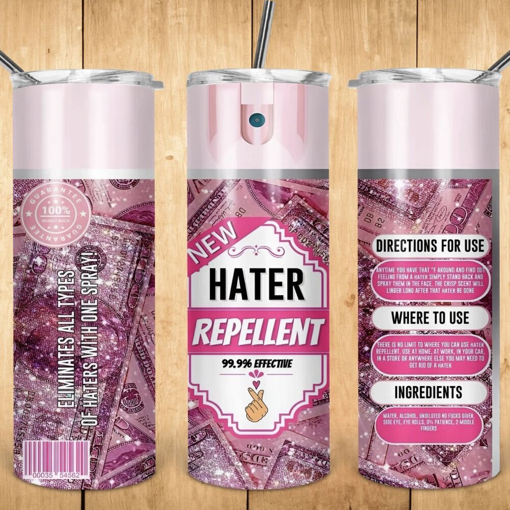 Hater Repellent Tumbler, 20 oz